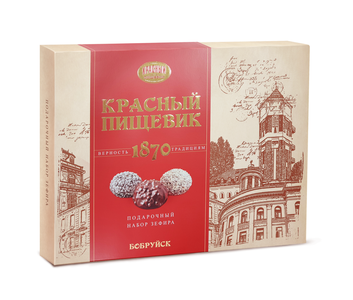 Зефир"Бобруйский"ТМ"мастер зефирных дел"кор.330гр/6шт