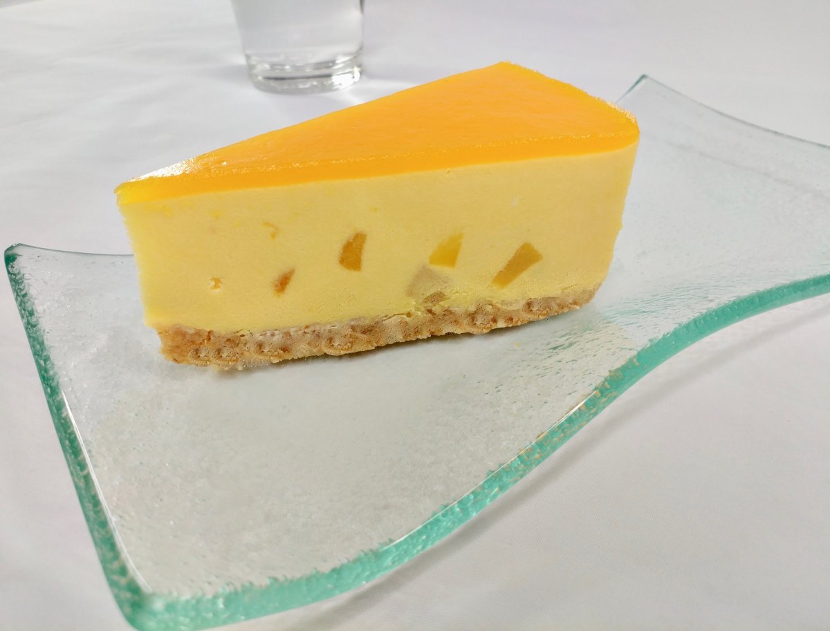 Чизкейк манго маракуйя