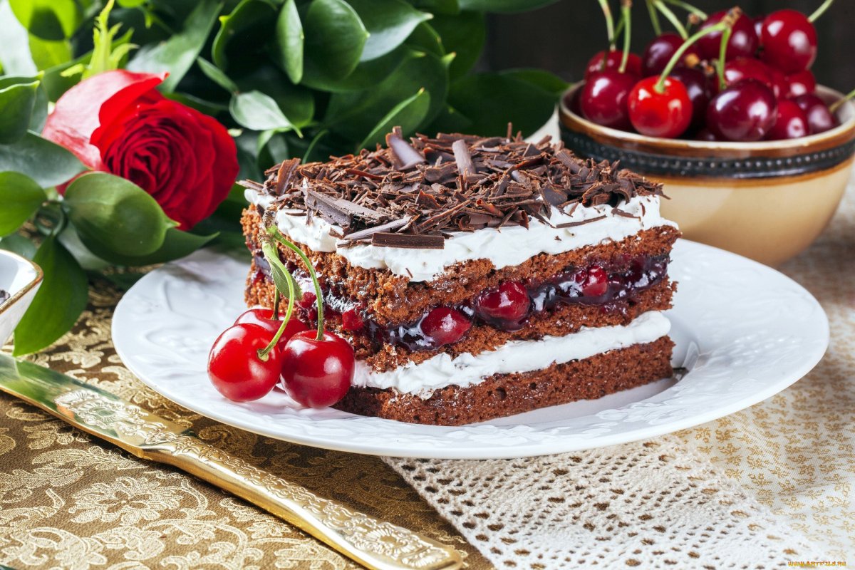 Красивые пироженки