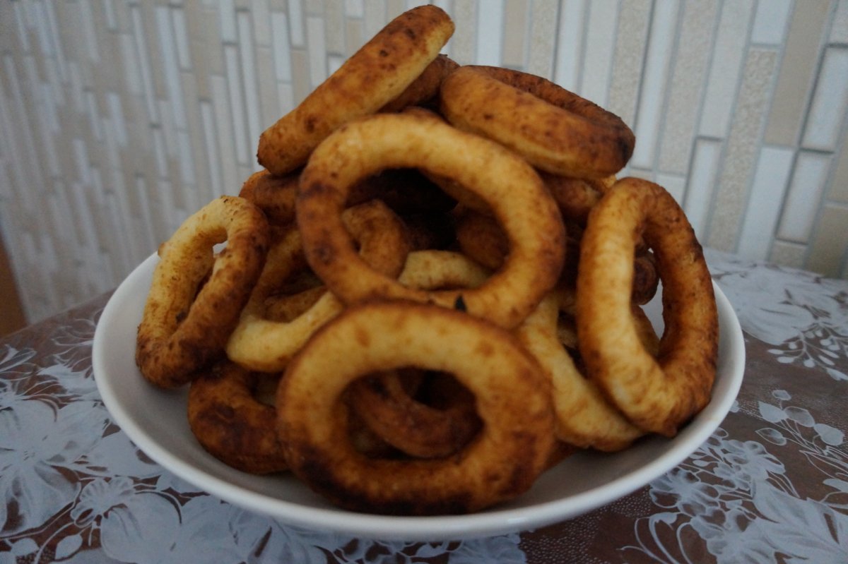 Колечки из творога