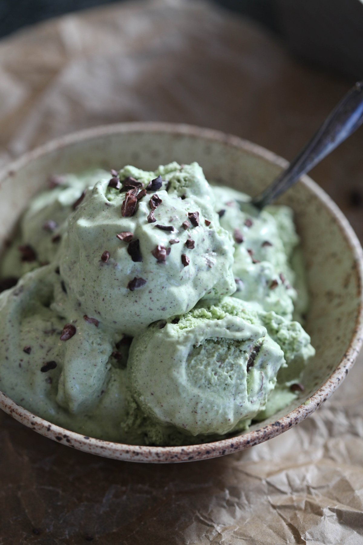 Mint Chocolate Chip Ice Cream