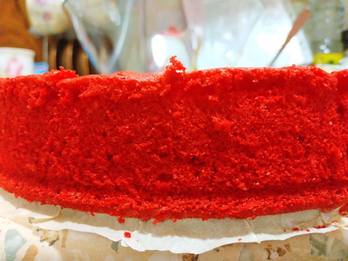 Торта "красный бархат" (Red Velvet).
