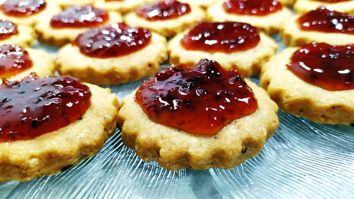 Печенье с джемом