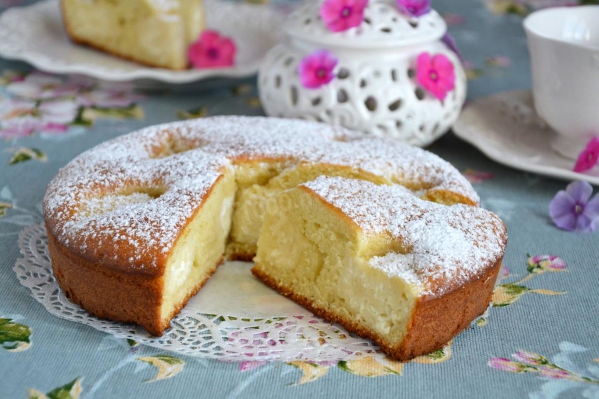 Сливовый пирог шарлотка