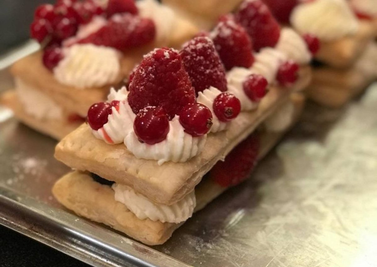 Десерт panna Cotta