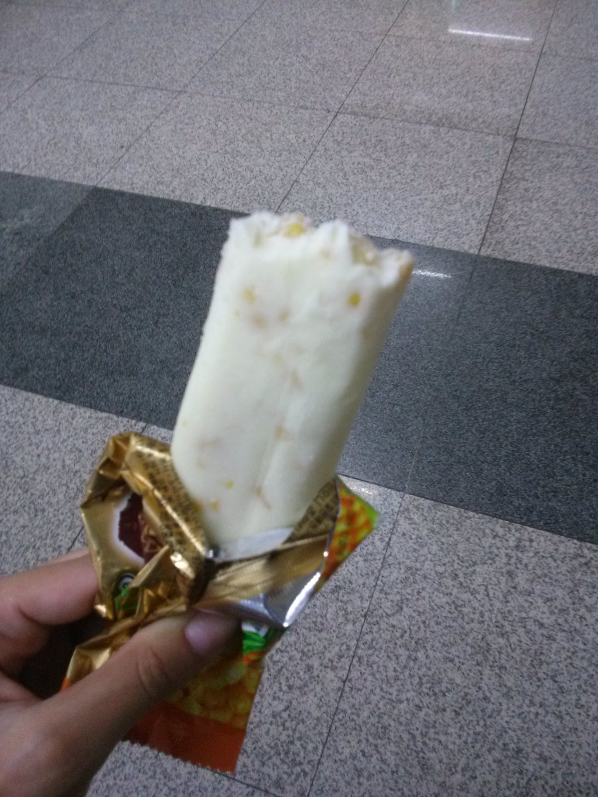 Корейское мороженое кукуруза