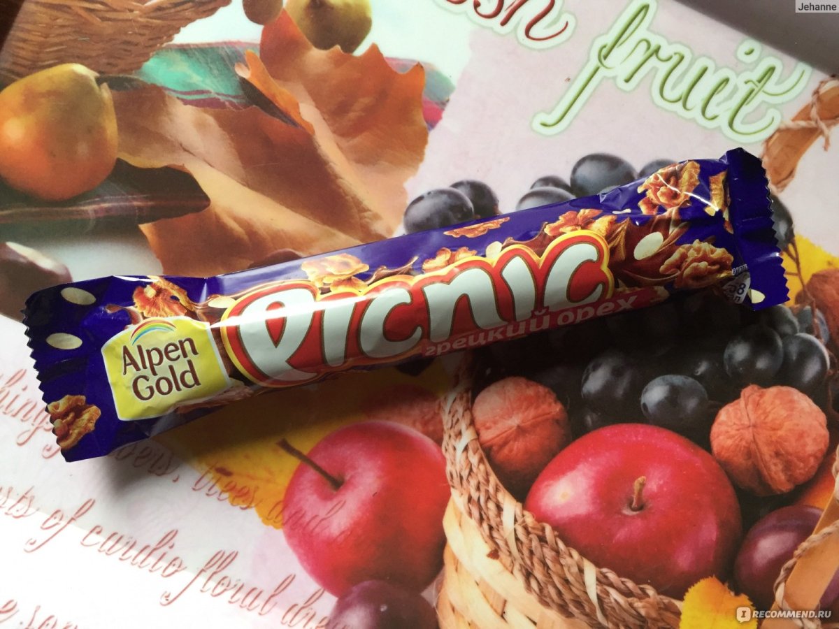 Picnic батончик Cadbury