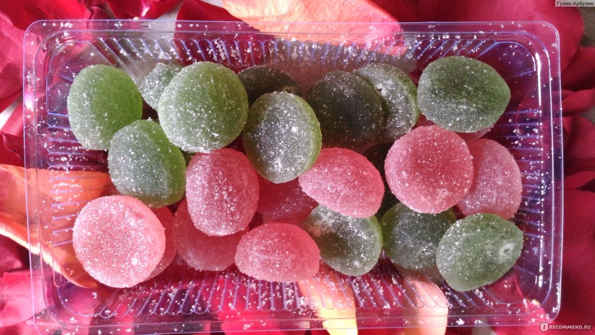 Желе дольки
