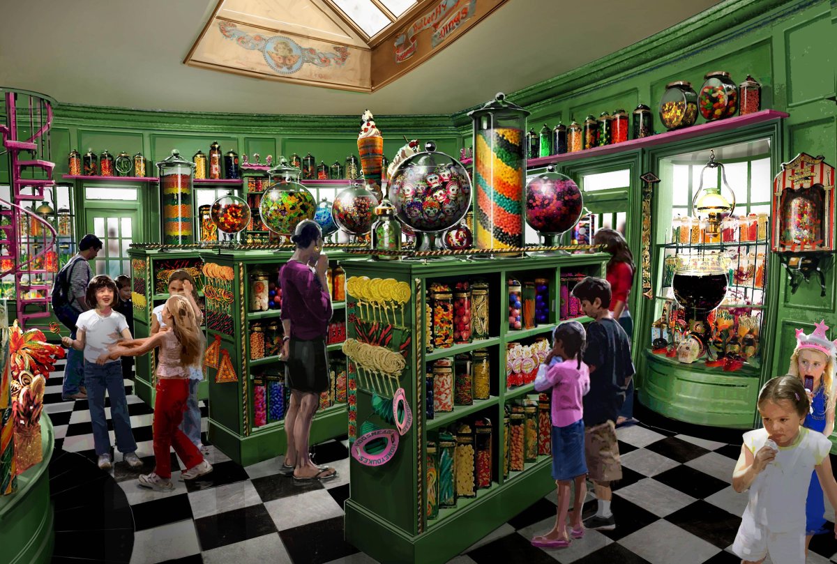 Honeydukes Гарри Поттер