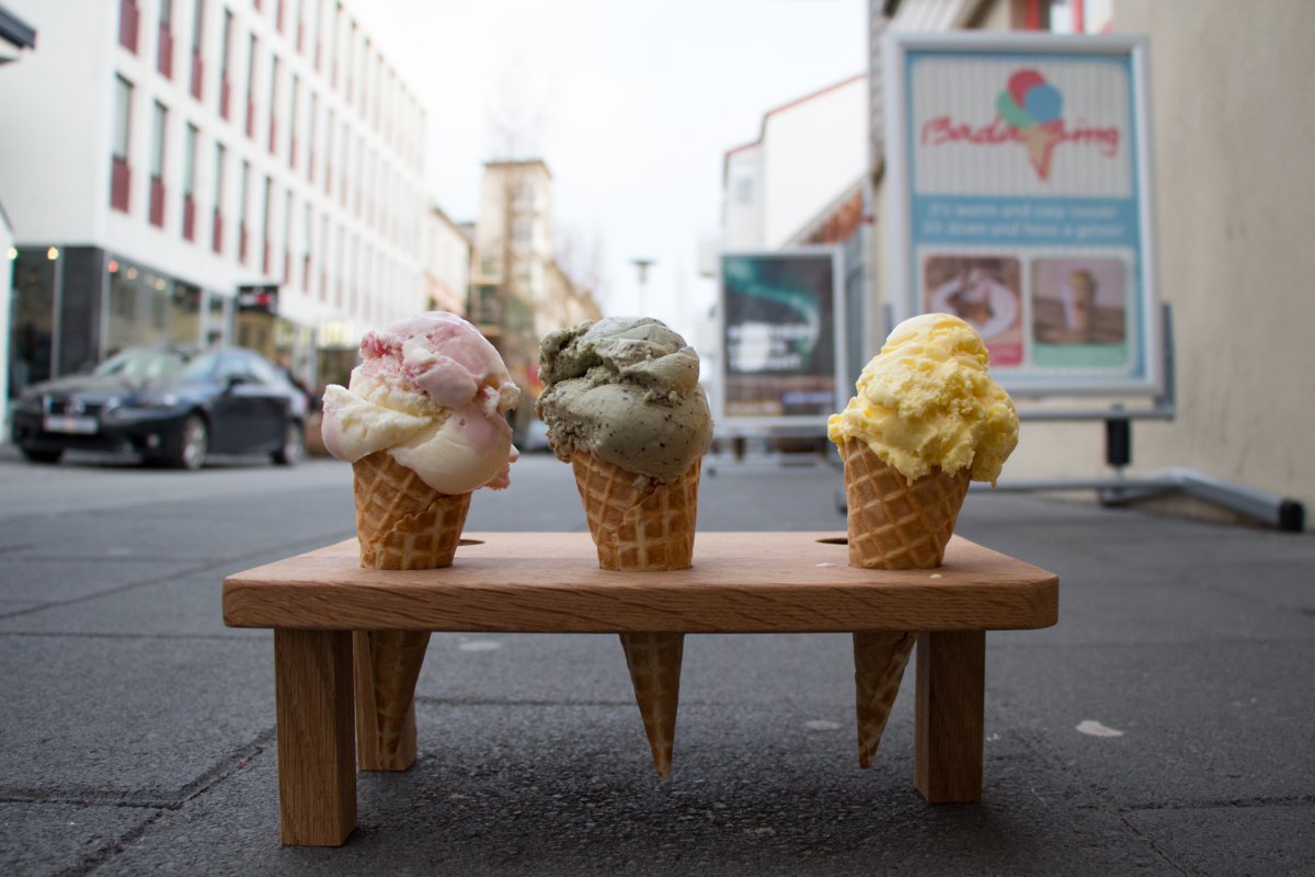 Итальянское персиковое мороженое (Gelato)