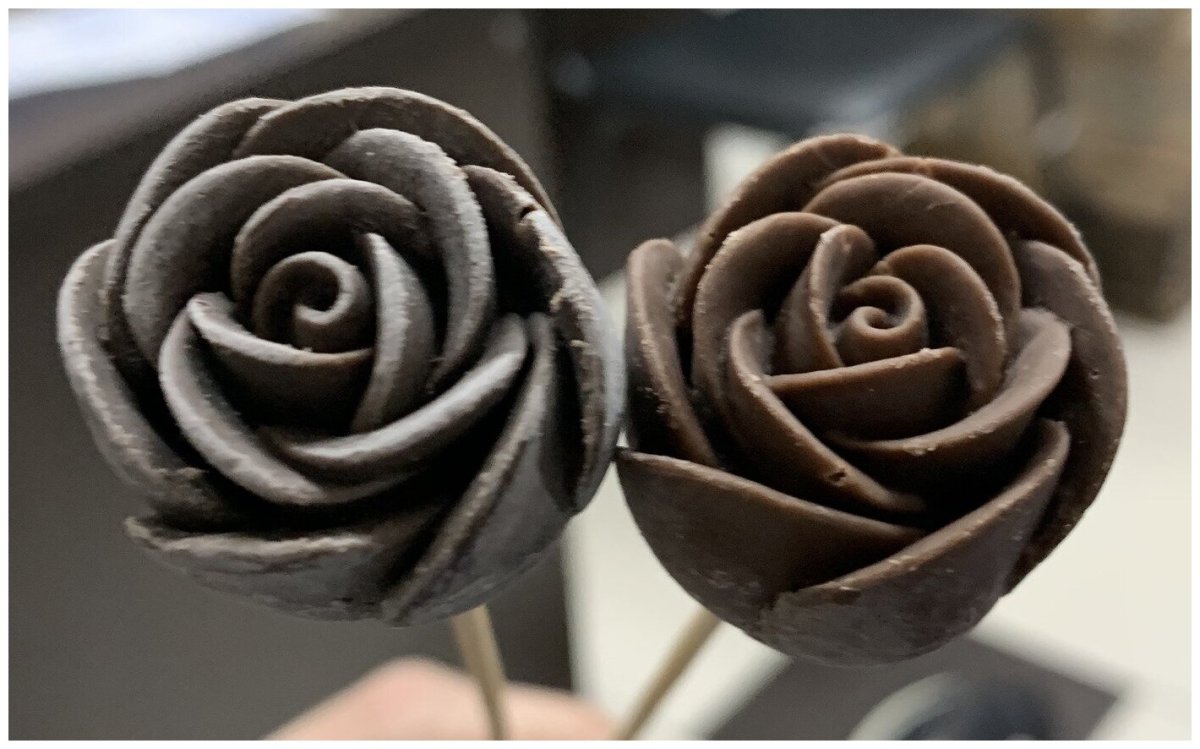 Шоколадные розы своими руками