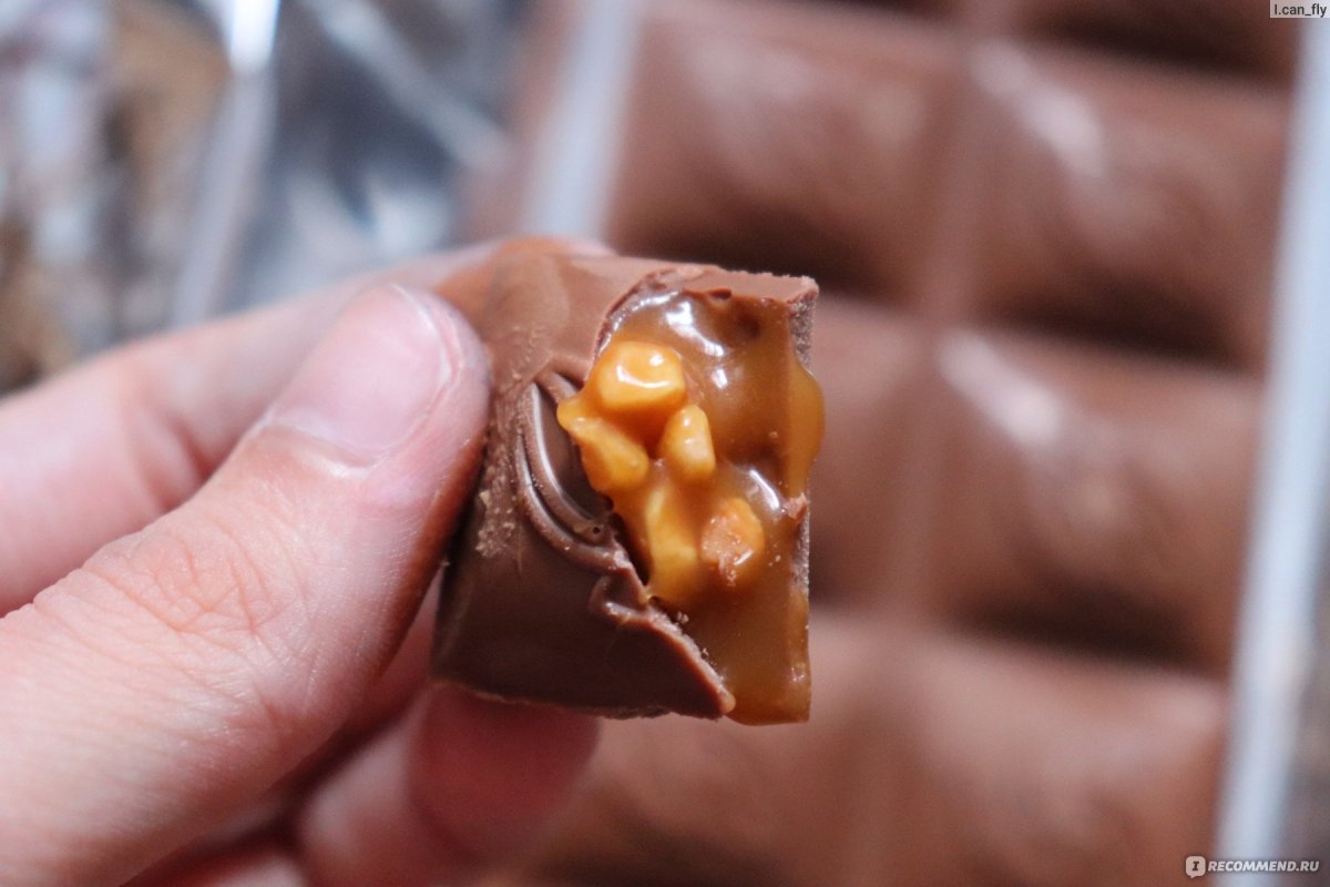 Nestle карамель арахис