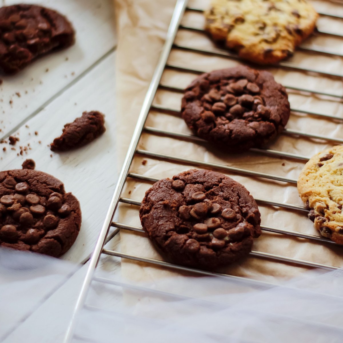 Chocolate Chip cookies в жестяной банке