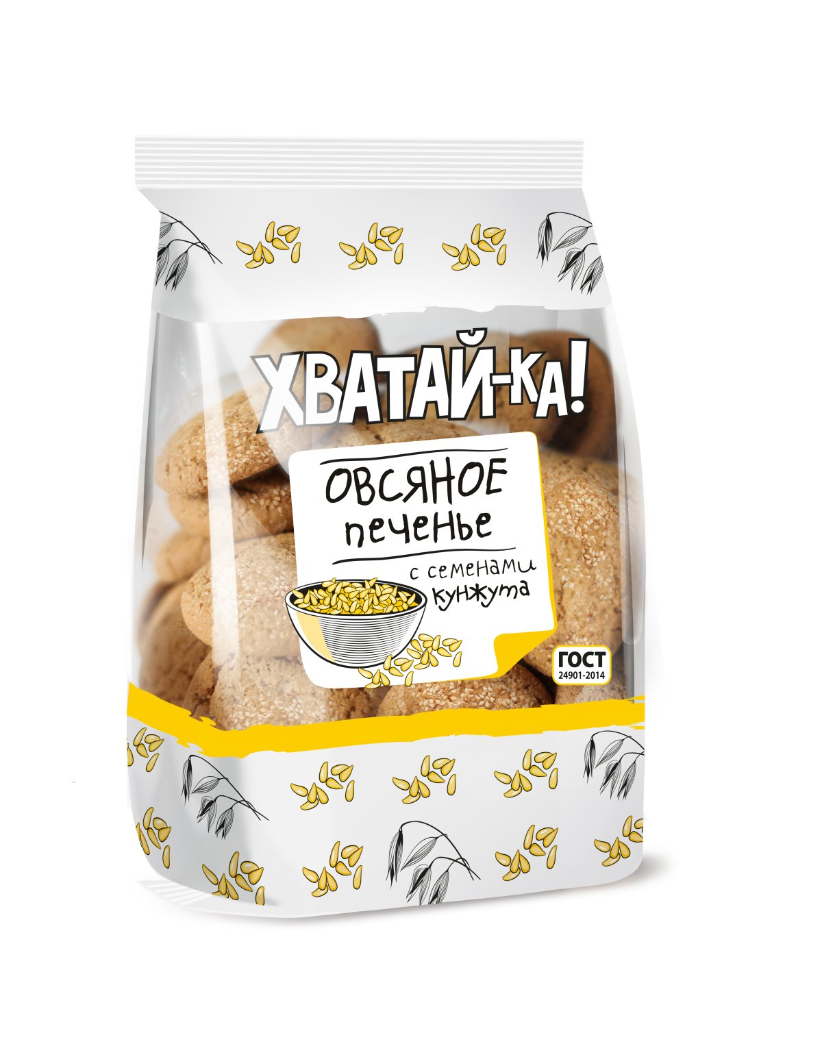 Печенье хватайка овсяное 400г