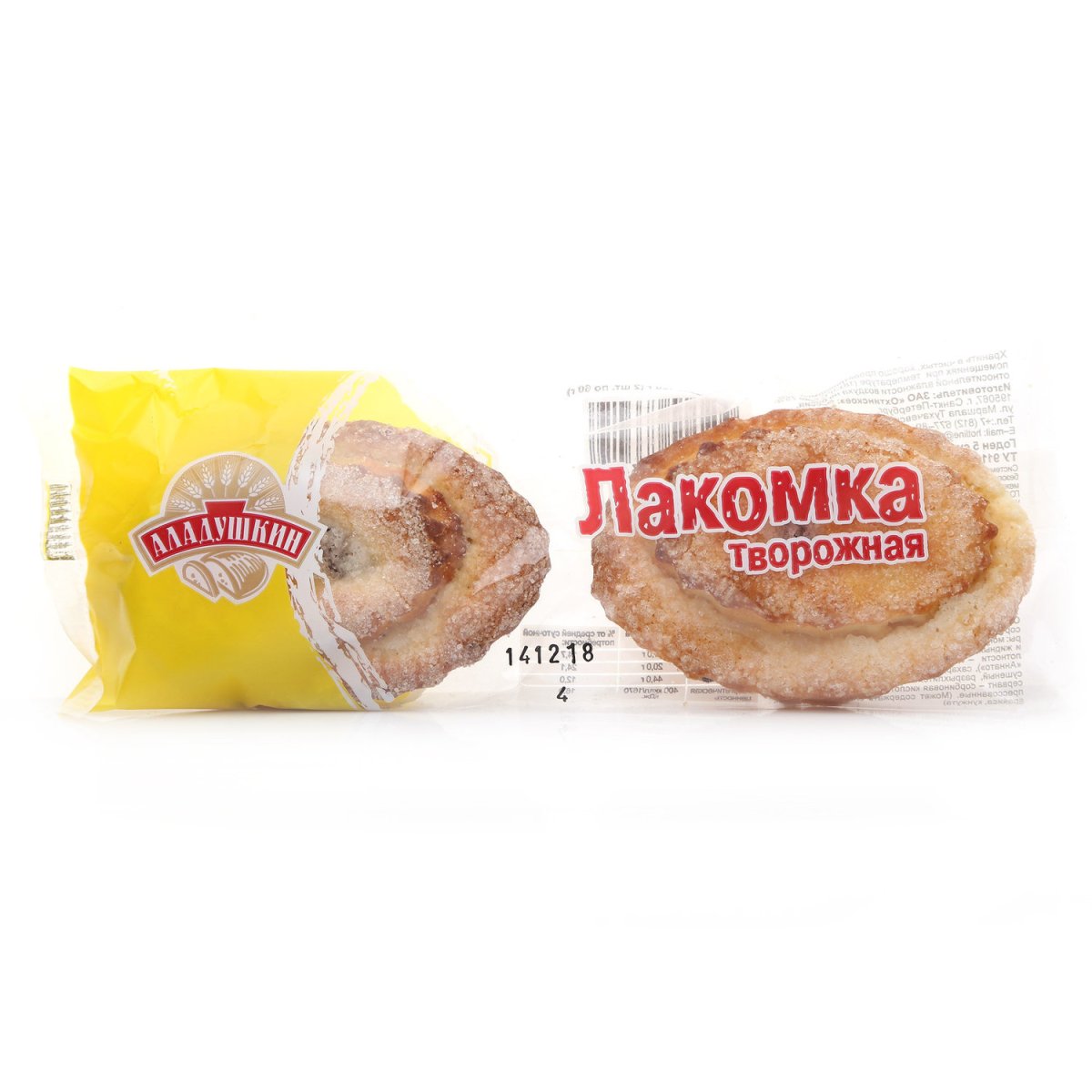 Лакомка творожная 120г Аладушкин