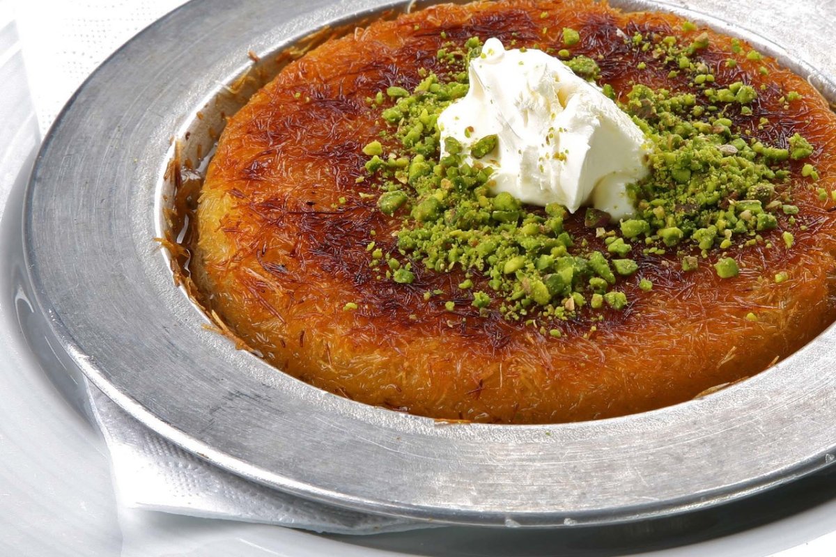 Кадаиф с фисташками