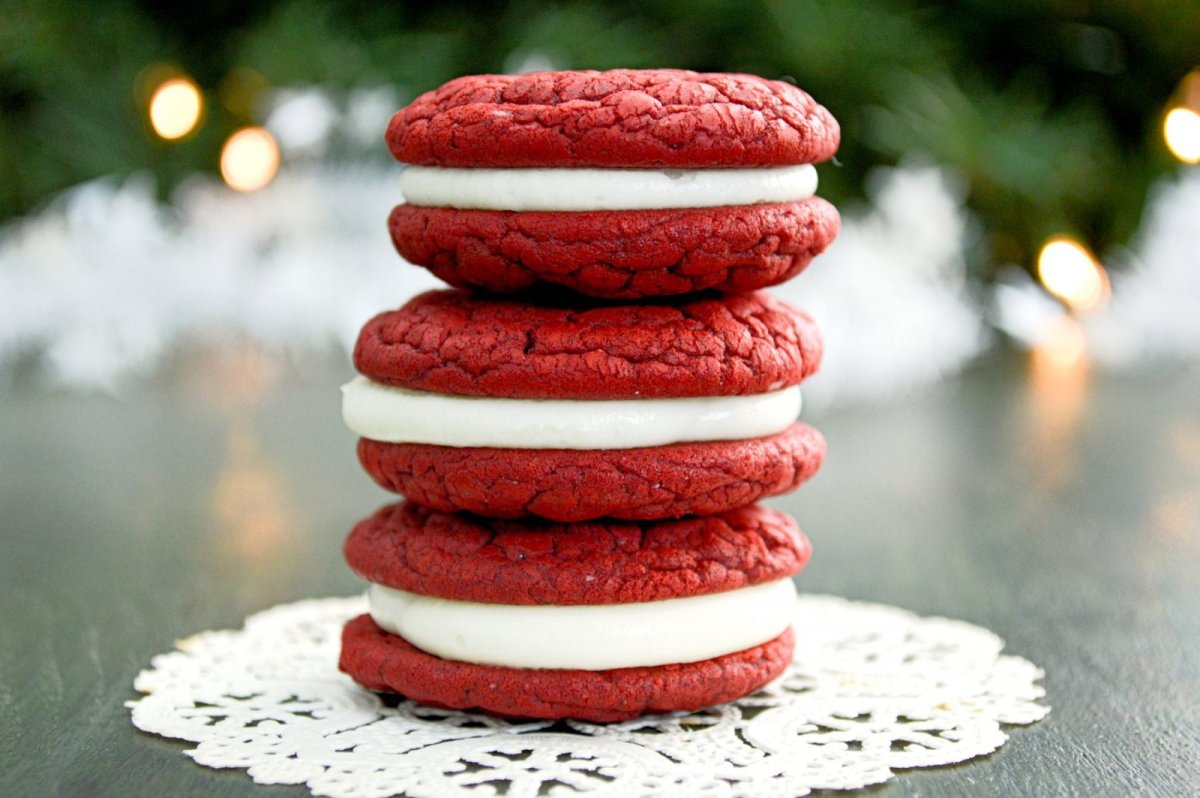 Кукис красный бархат Red Velvet
