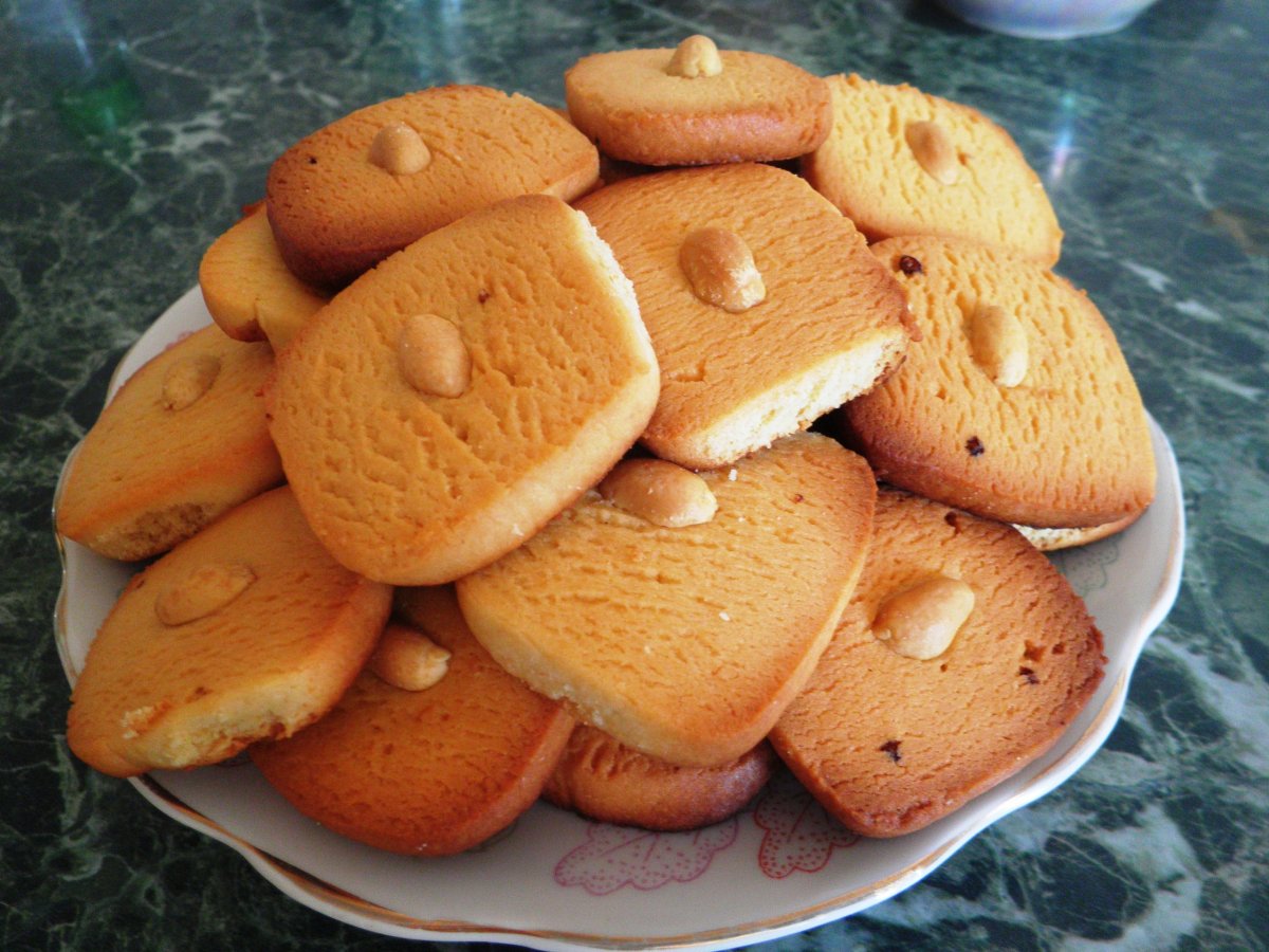 Домашнее печенье с шоколадной крошкой