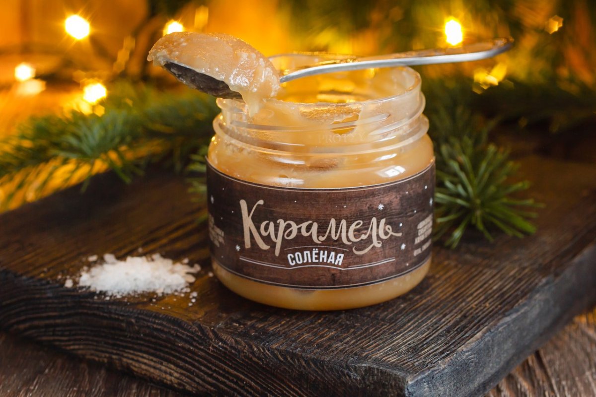 Мягкая карамель с солью