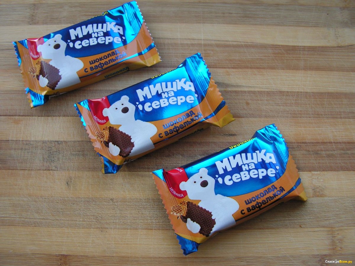 Крупской конфеты мишка
