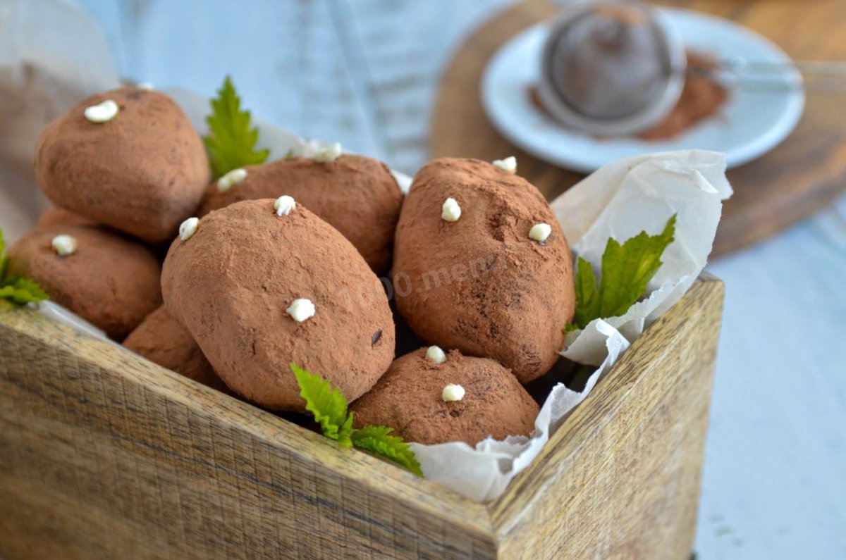 Сладкая картошка пирожное