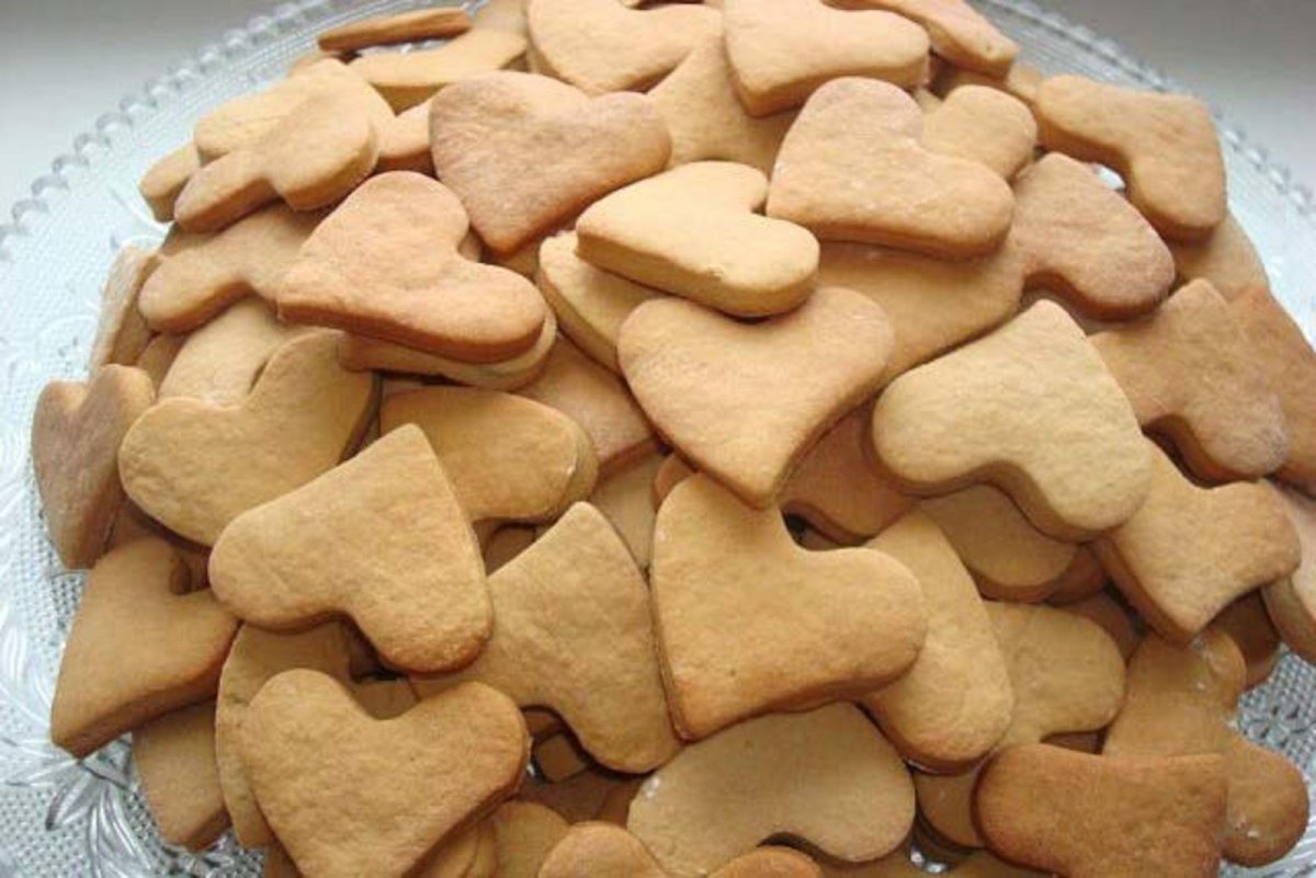 Медовое печенье с корицей