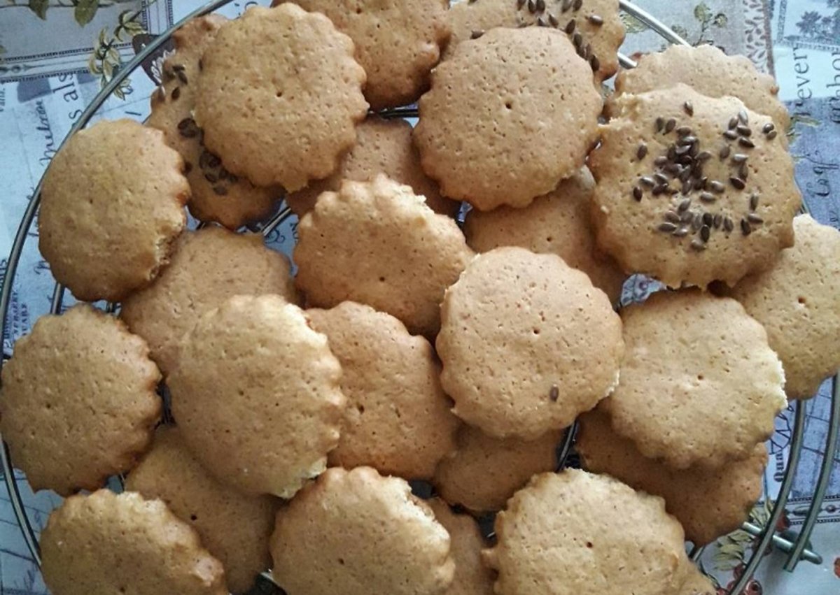 Песочное печенье сердечки