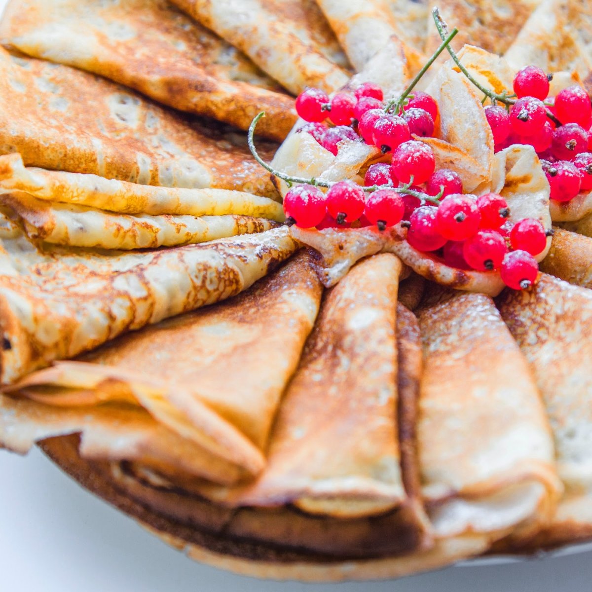 Блинчики с маскарпоне и бананом