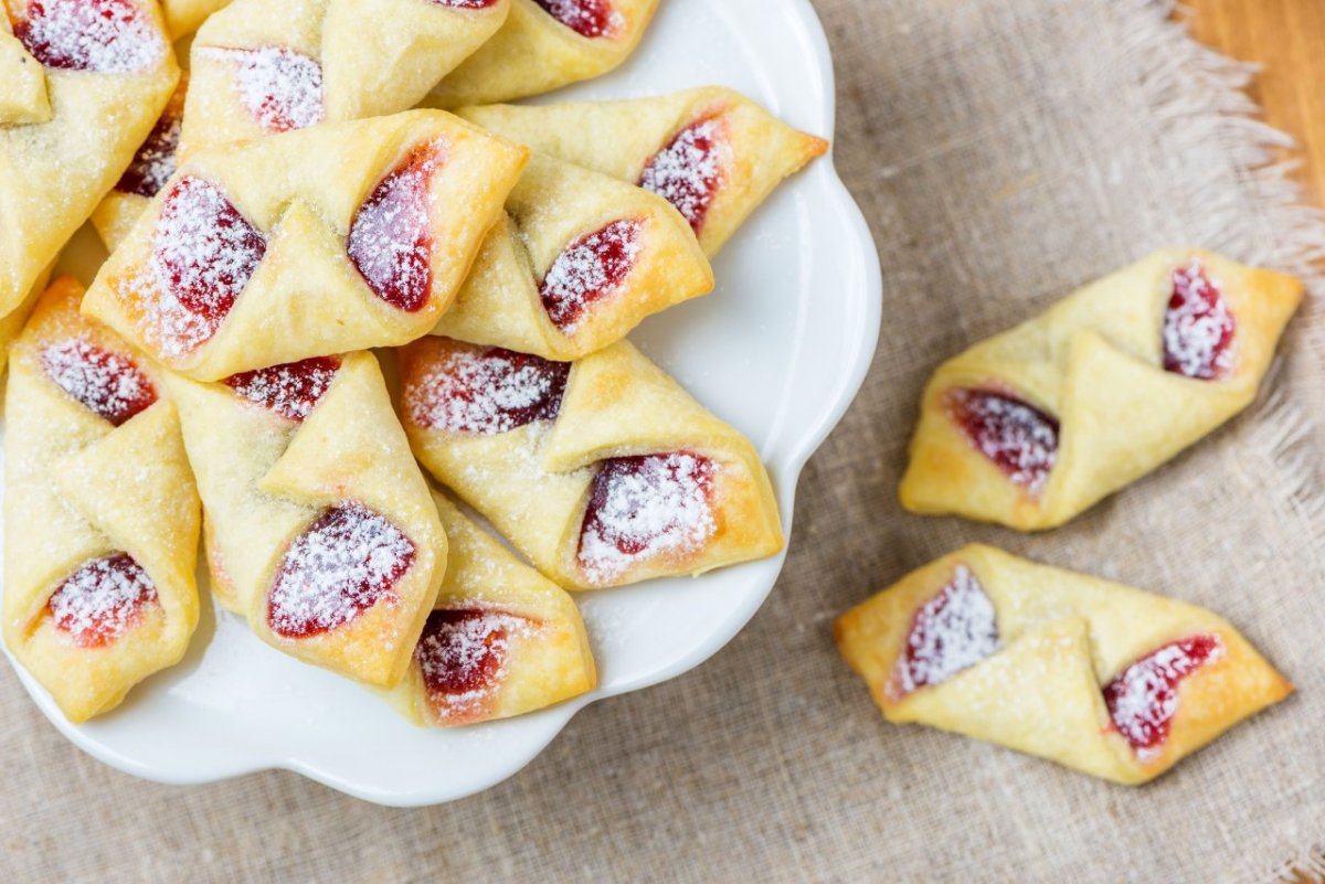 Мягкое печенье с джемом