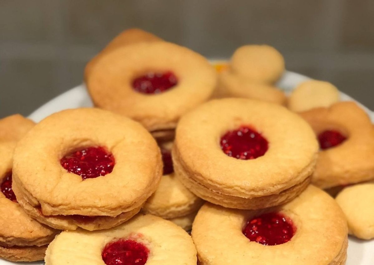 Печенье с джемом