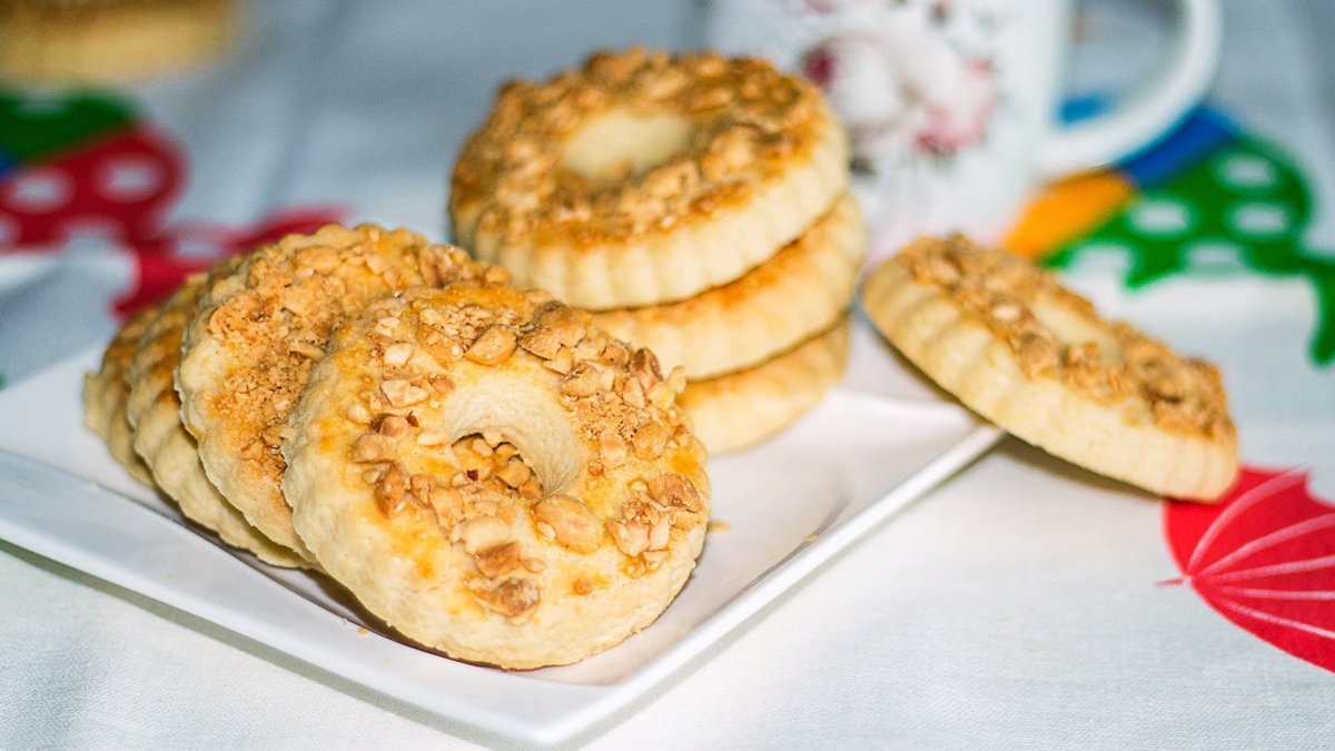 250 Грамм песочного печенья картошка