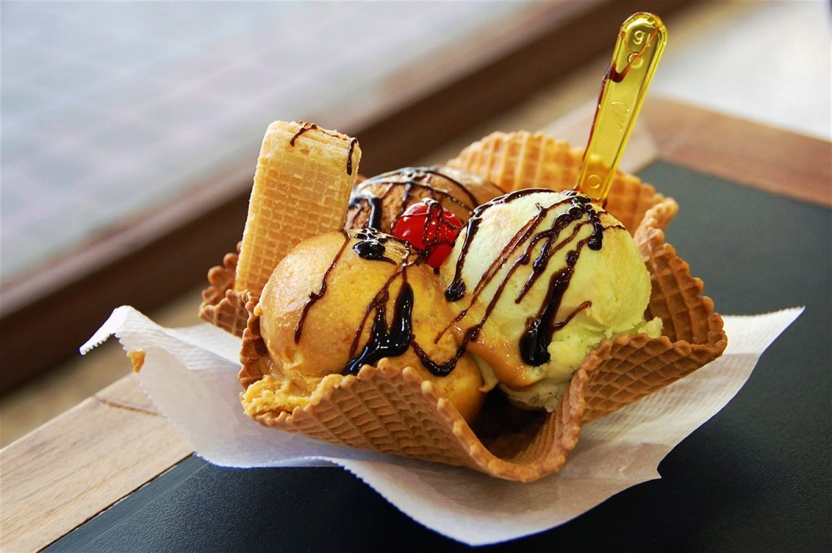 Swensens мороженое