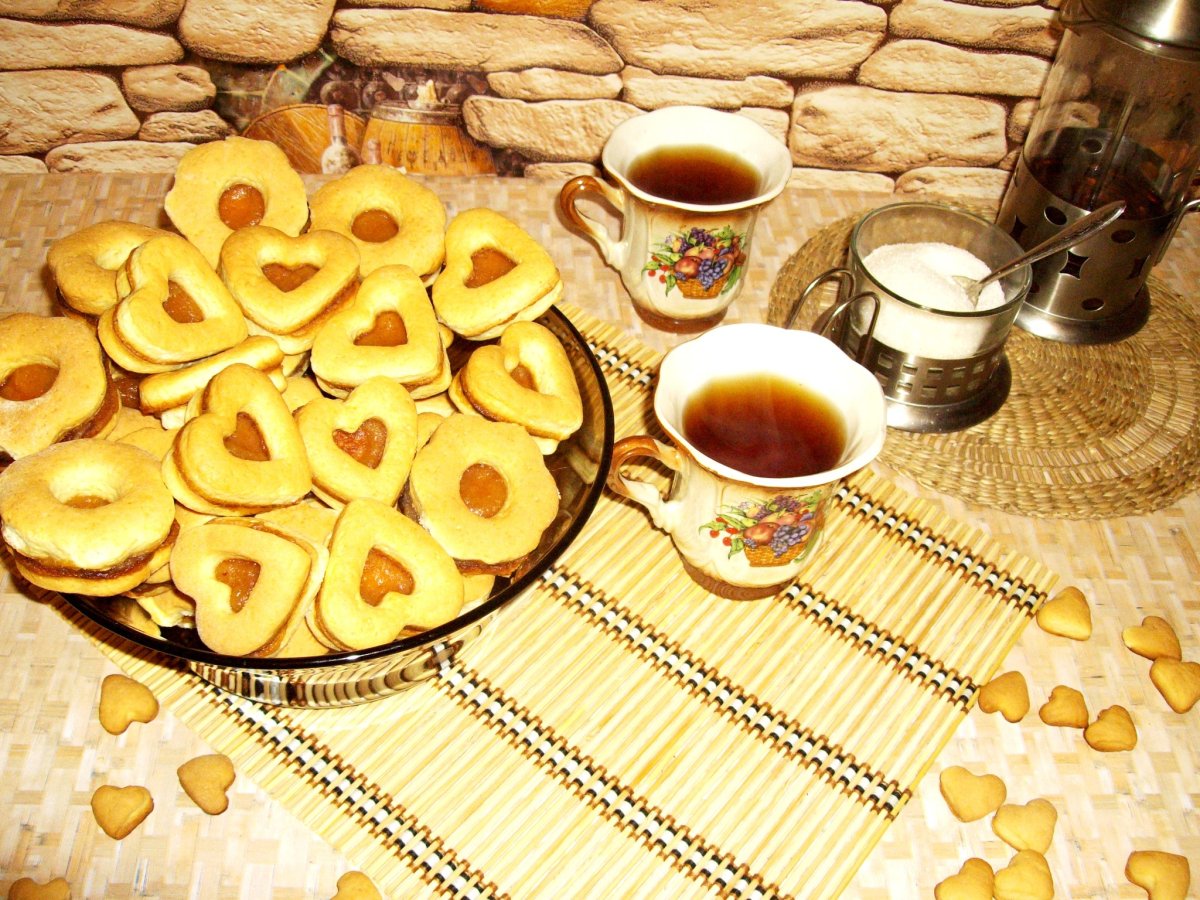 Печеньки из медового теста