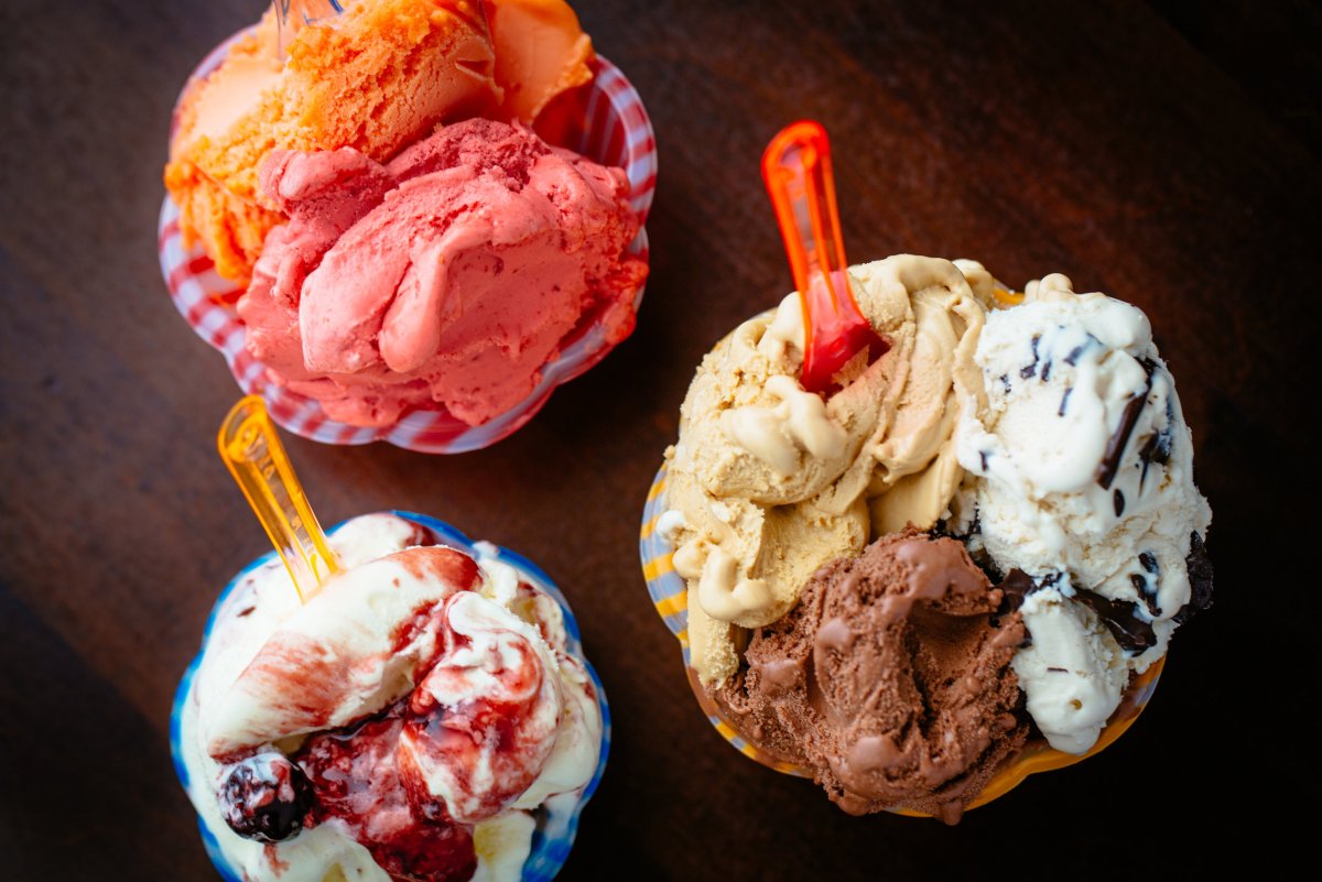 Итальянское персиковое мороженое (Gelato)