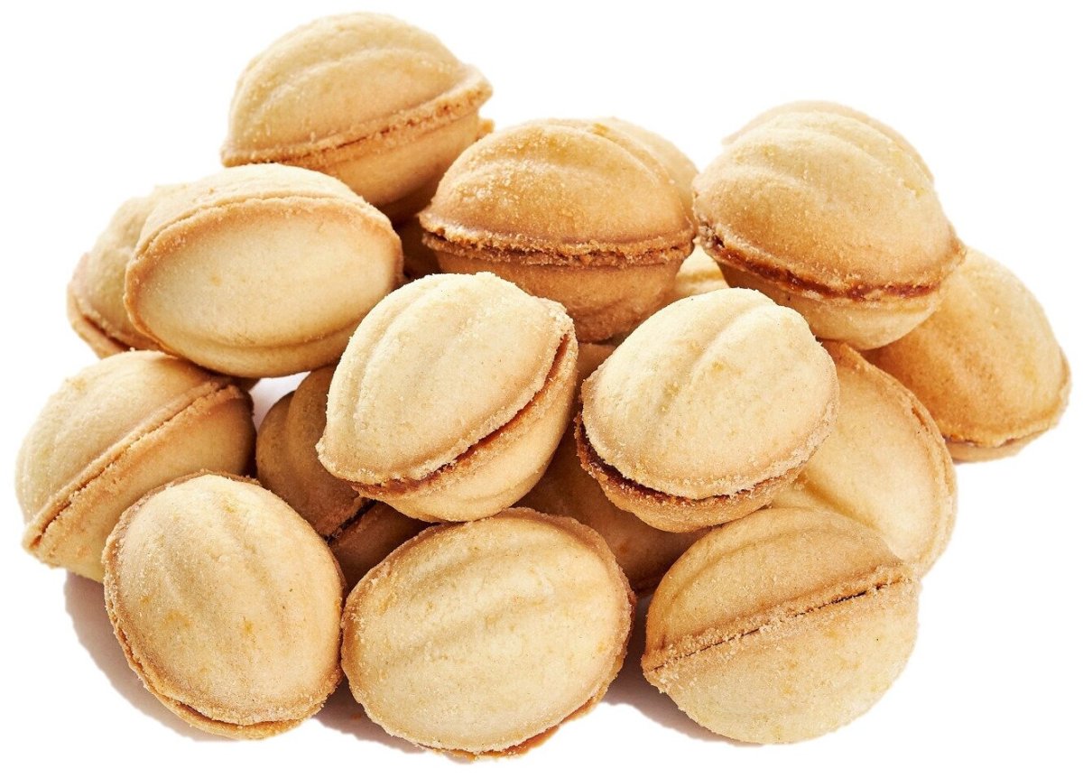 Печенье орешки со сгущенкой
