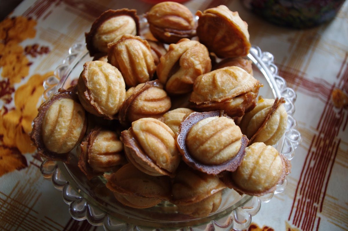 Орехи со сгущенкой