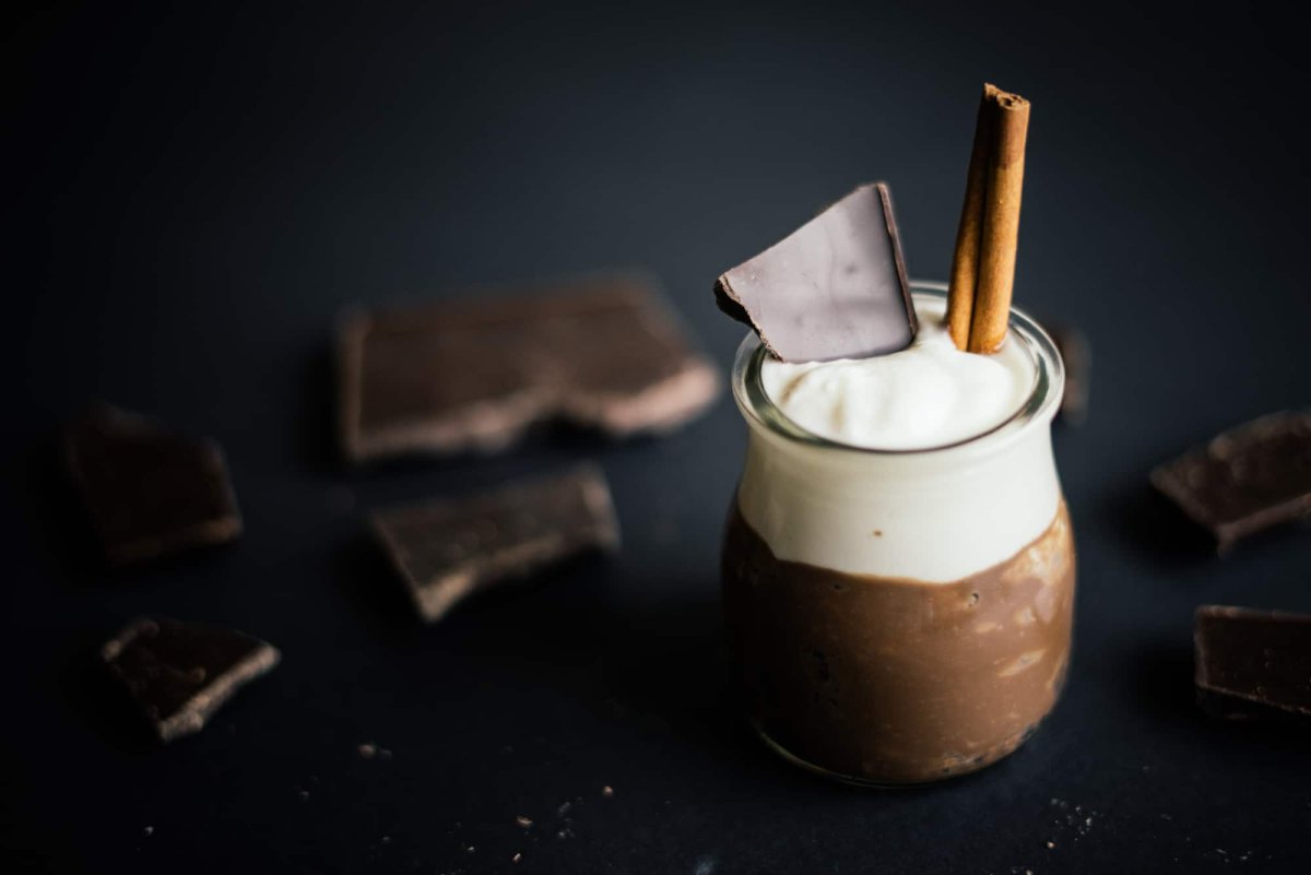 Какао с зефирками