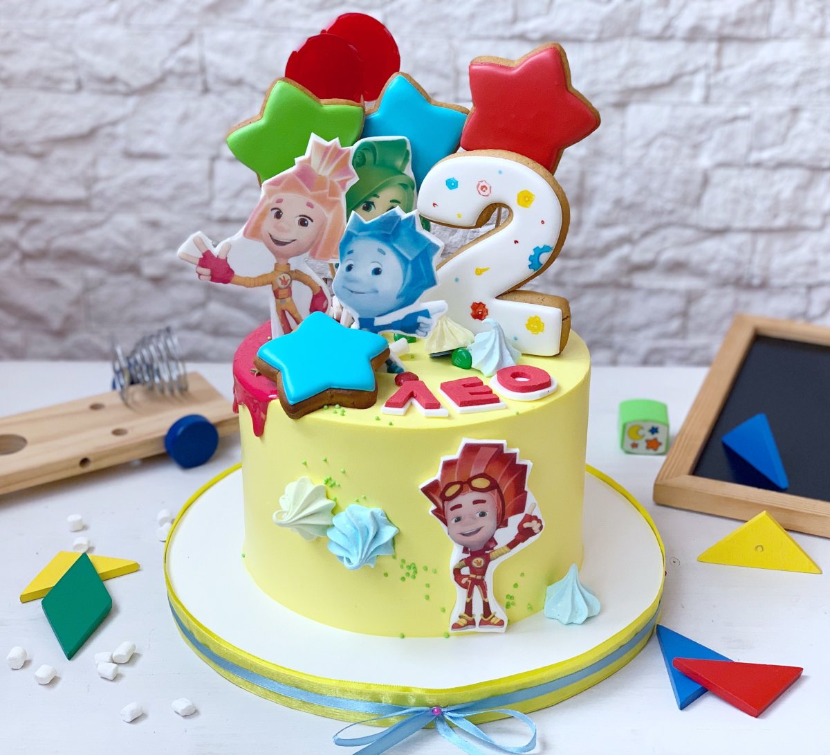 Торт Фиксики для мальчика 5 лет