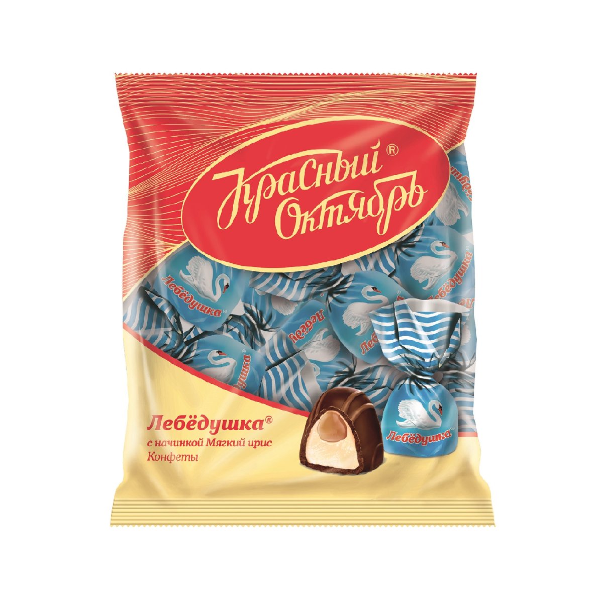 Лебедушка конфеты красный октябрь