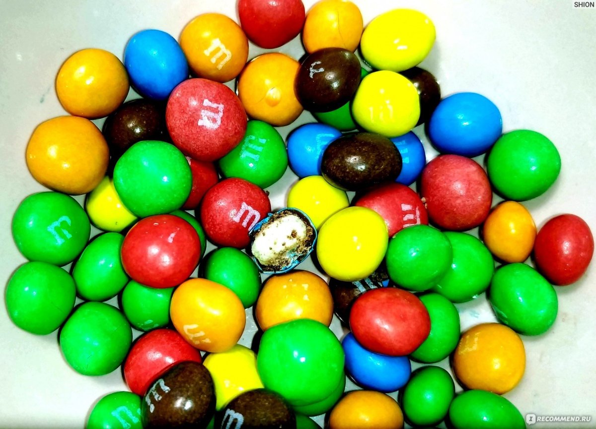 Конфеты драже m&m'
