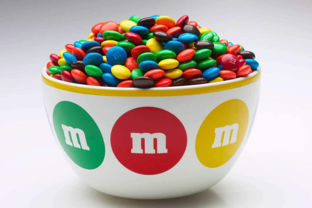 Тарелка m m's