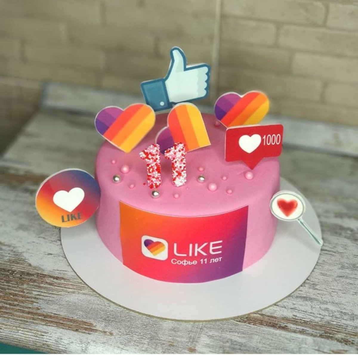 Торт likee