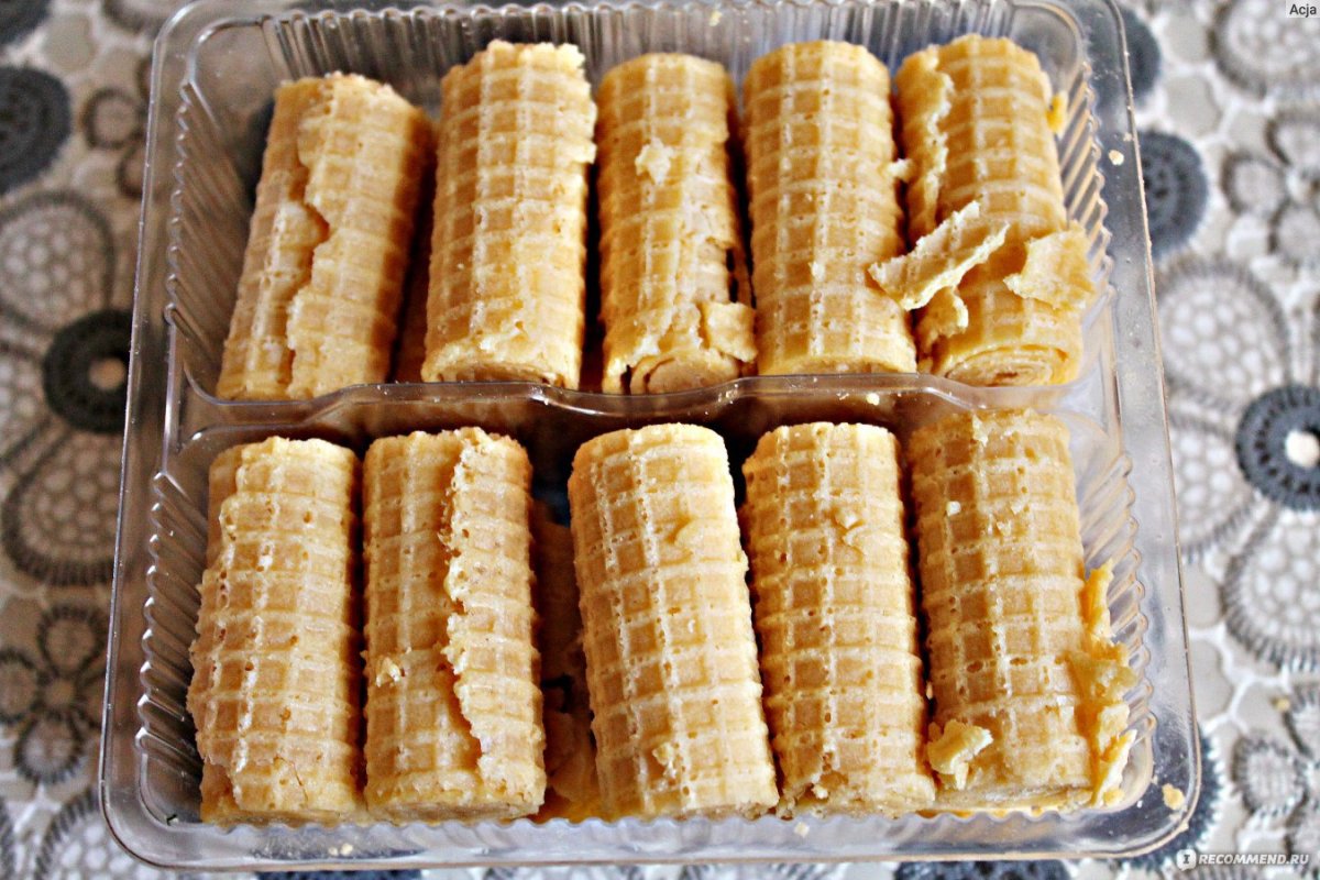 Вафли для торта