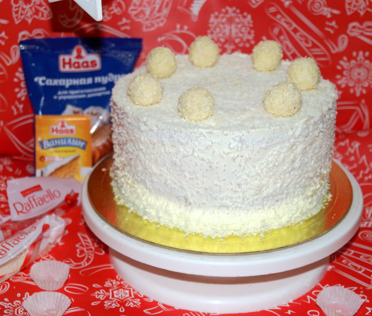 Торт Raffaello
