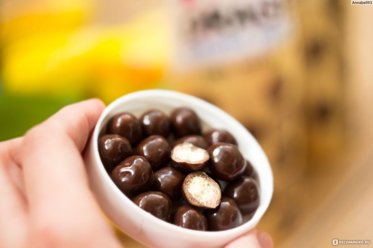 Круглые конфеты шоколадные шарики