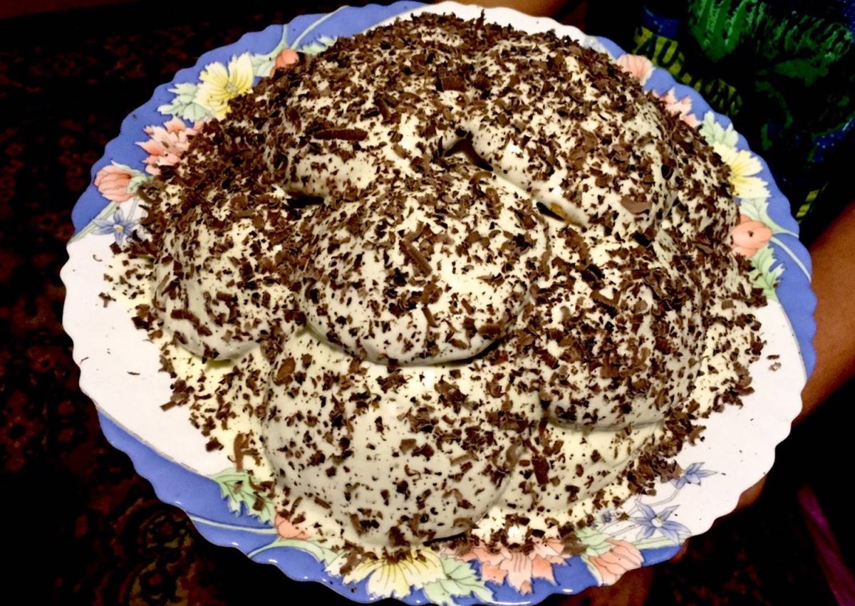 Торт сметанник черепаха