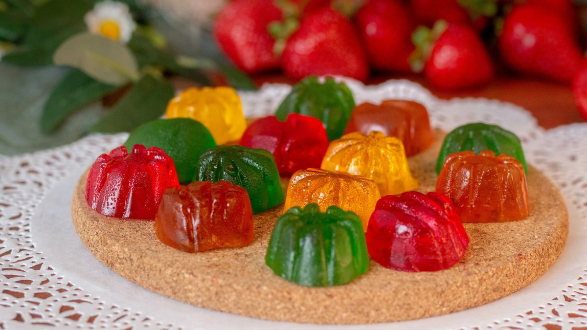 Желе дольки