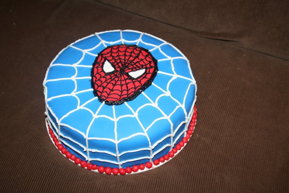 Topper для торта Spider man