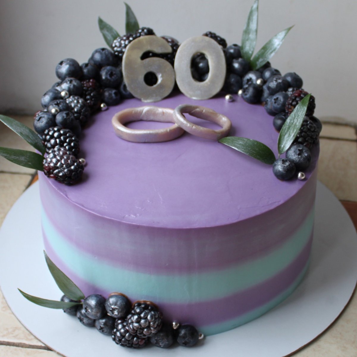 Торт на 60 лет свадьбы