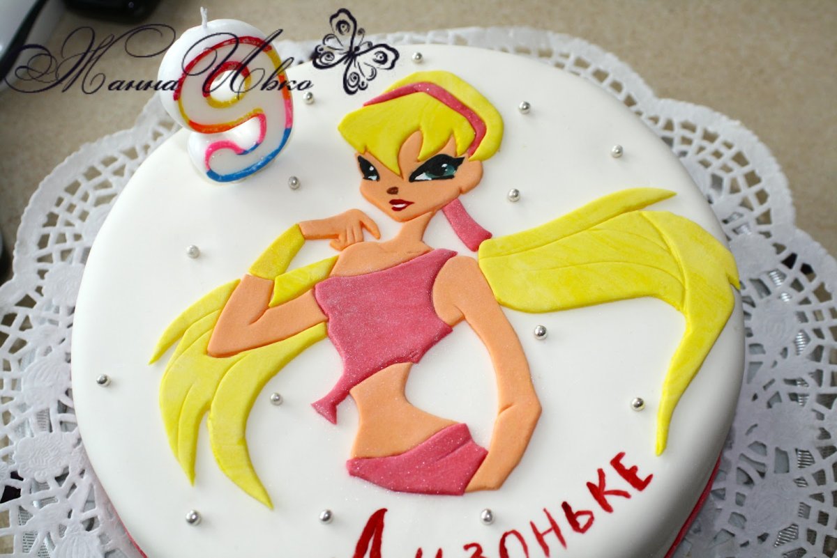 Торт Винкс 7 лет